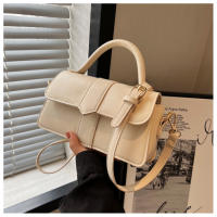 Bolso De Hombro Para Mujer En Cuero PU Moda Cruzado Vintage Bolsos De Malla Cuadrada Bolso De Bocadillo Negro - details 2