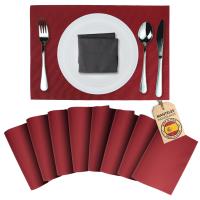 Mondiroso. Pack de 8 Manteles Individuales Mesa Lavables. Salvamanteles Individuales Antideslizantes en Varios Colores. Mantel Individual para Mesa de Comedor y Cocina. - details 4