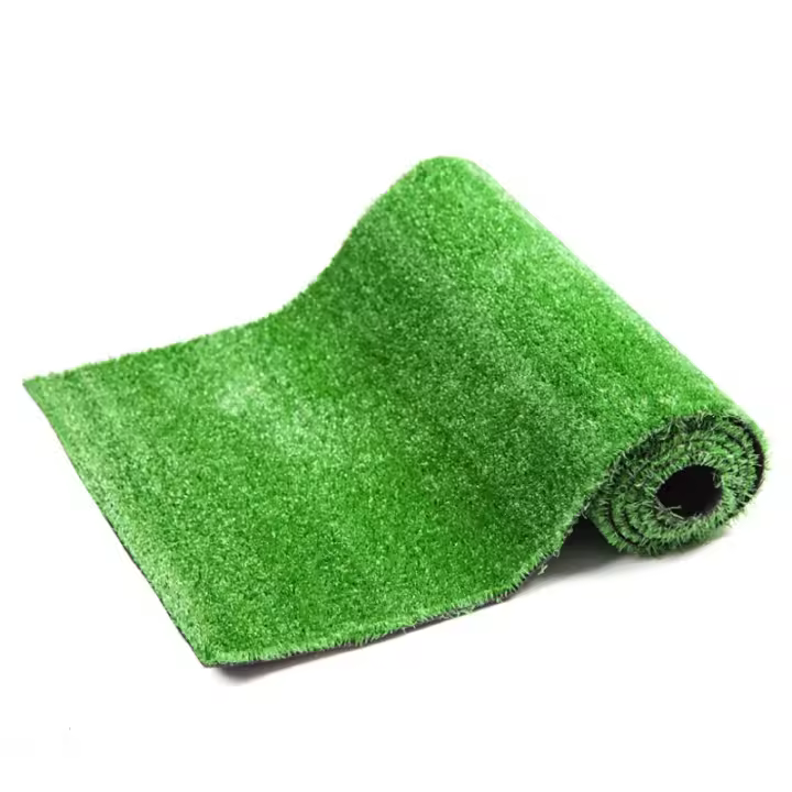 MIRAMAX-Césped artificial, alfombra de hierba sintética para jardín, césped enrollable de plástico, alfombra de césped para terraza, balcón, 7 mm de altura - 1