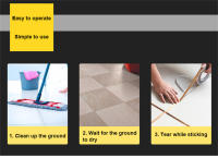 Cinta Adhesiva Para Azulejos 50M Espesor 0.5/1cm Impermeable Con Líneas De Oro Decorativas Para Salidas De Piso Y Pared Cinta De Sellado Para Espacios Intersticiales - details 4