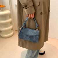 Bolso Pequeño Cuadrado Para Mujer Estilo Retro Versátil Gran Capacidad Casual Moda Minimalista Bolso De Mano Cruzado De PU - details 0