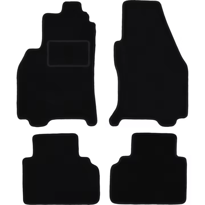 Juego completo de alfombrillas de terciopelo para: Ford Cougar Coupé (1998-2004) - 1