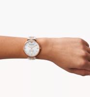 Emporio Ar mani Reloj Hombre, Movimiento de cuarzo, 40mm Caja de acero color oro rosa con correa de acero, AR1677, Tono oro rosa y tono plata - details 3