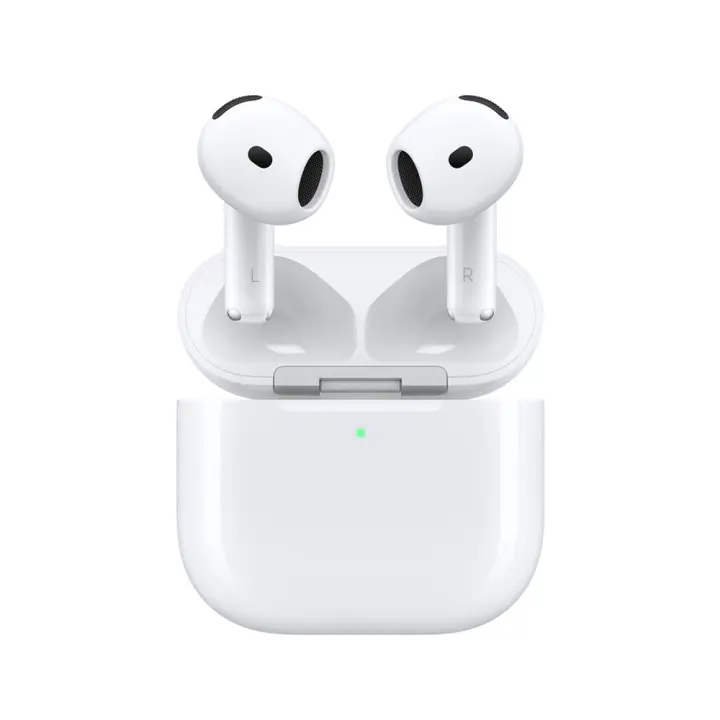 Apple AirPods 4 Auriculares inalámbricos, con / sin Cancelación Activa de Ruido, Bluetooth 5.3, Audio espacial personalizado, Chip H2, Hasta 30 horas de reproducción usando el estuche, Resistencia al polvo, el agua y el sudor - 1