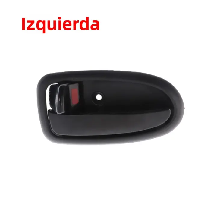 Manija De Puerta Interior Negra Y Plateada Para Hyundai Matrix Lavita 2001-2010 OEM 82610-17000 82620-17000 Manija Delantero Y Trasero Izquierdo Y Derecho - 1