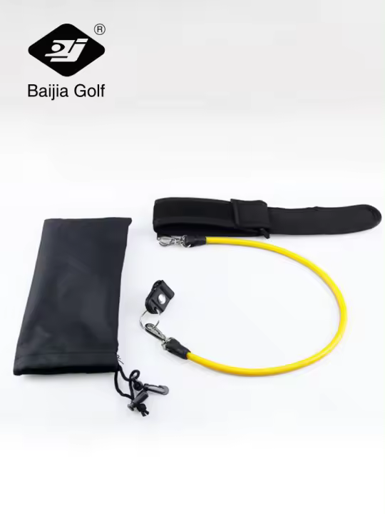 Ayudante De Golf Entrenador De Golpe Exercitador De Cinturón De Tensión Bandas De Entrenamiento Para La Gancho De Golf Suministros De Corrección De Club De Golf - 1