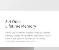 Xiaomi DUKA Atuman Medidor De Temperatura Y Humedad Digital LCD Reloj Estación Meteorológica Interior Exterior Sensor De Clima - details 8