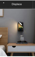 Lámpara De Pared LED Para Interior Con Cargador USB Y Interruptor Para Dormitorio Luz De Lectura Al Borde Del Cama Decoración Para Sala De Estar - details 1
