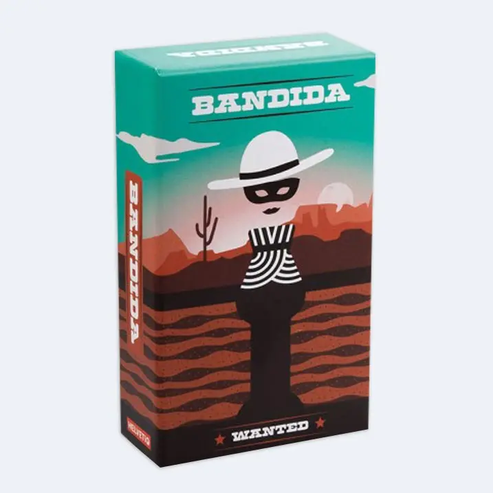 Bandida, juego de mesa, de cartas en Español, Juego de bolsillo cooperativo para toda la familia - 1