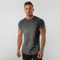 Camiseta De Verano Para Hombre Camiseta Deportiva Fitness Algodón Transpirable Secado Rápido Estilo Delgado Casual Running - details 12