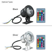 Lámpara Submersible LED RGB 10W Con Control Remoto IP65 Impermeable Para Piscina Acuario Estanque Fuente De Escorrentía Festivales - details 3