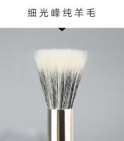 Cepillo De Maquillaje Angulado Para Rostro Pincel De Estilista De Cerdas De Ganso Multiusos Para Blush Polvo Y Contorno - details 5