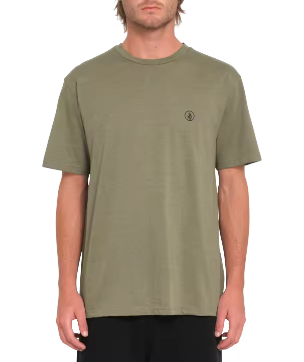 Camiseta de manga corta Volcom Circle Blanks Hth - Wintermoss - 1