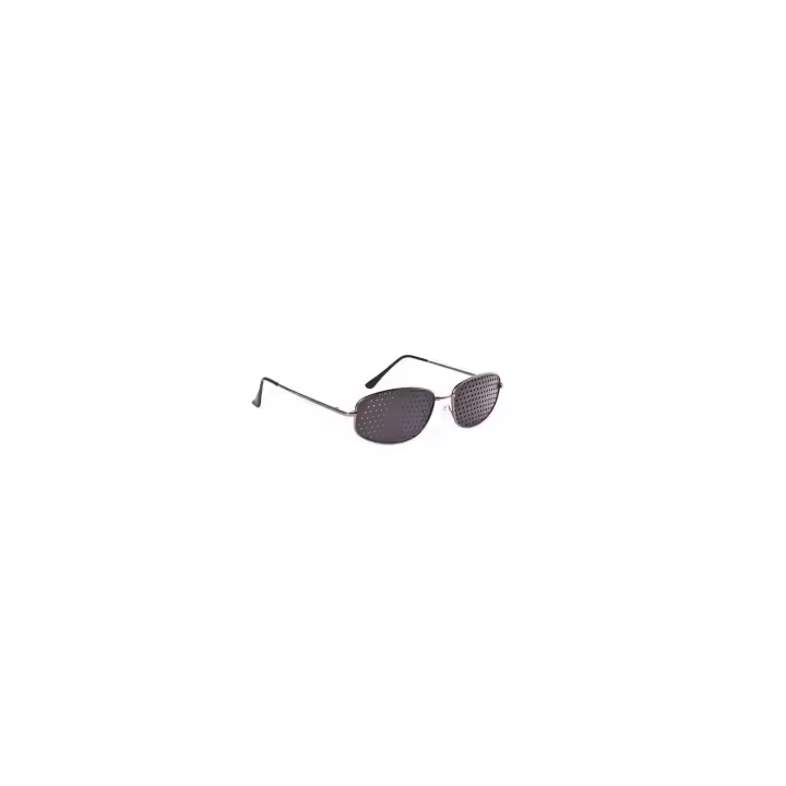Irisana - Gafas Reticulares - Negro - Montura Pasta - Aptas Miopía, Presbicia e Hipermetropía - Para Cerca y Lejos - Ayudan a Relajar la Tensión Ocular - 1