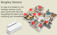 Sensor De Puerta Y Ventana Inteligente ZigBee Tuya Seguridad Doméstica Sistema De Alarma Para Alexa Google Detector De Apertura Y Cierre - details 2