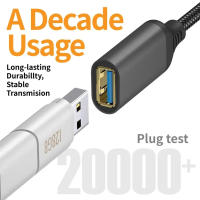 Cable De Extensión USB 3.0 Femenino a Masculino NNBILI 3m Alta Velocidad De Transmisión De Datos Para PC Laptop Juego De Computadora - details 8