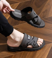 Sandalias Para Hombre Antideslizantes Y Acolchadas Verano 2025 Moda Y Versatilidad Antiguo Olor Zapatillas De Playa Impermeables Y Cómodas - details 4