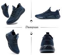 Zapatillas De Correr Para Hombre Zapatos Deportivos Ligeros Y Transpirables Para Caminar Y Jogging Tecnología Flywire Material Superior De Encaje Y Poliéster Suela De EVA - details 18