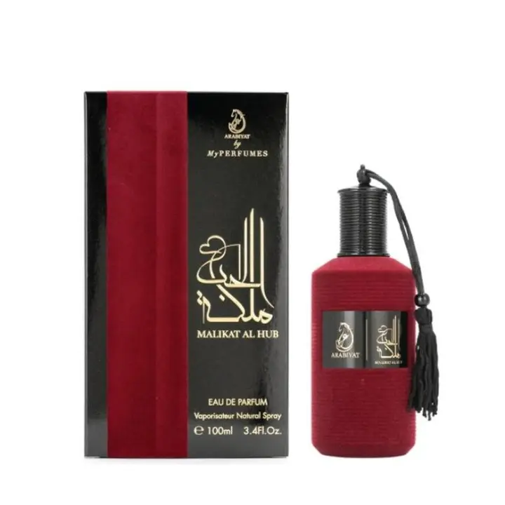 Perfume arabe unisex Arabiyat Malikat Al Hub Myperfumes 100ml, Fragancia sensual,sexy,lujosa,duradera femenina y masculina,Colonia de hombre y de mujer floral, cítrica ,oriental NOVEDAD - 1