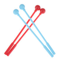 2pcs/set De Palmas De Batería De 20cm Para Adultos Y Niños Mallets De Goma Y Plástico Instrumentos De Ritmo - details 27