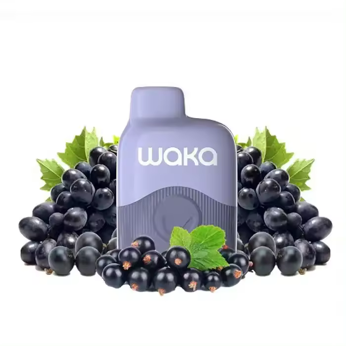 Pack 3 Vaper pod 600 WAKA: arándano menta / limonada rosa / kiwi guayaba (contiene nicotina) - 1
