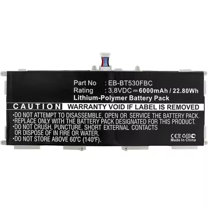 Coreparts Batería para Samsung Gal Tab4 de Alta Capacidad - - 1