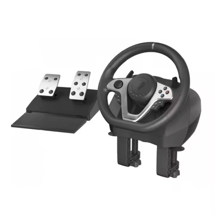 GENESIS SEABORG 400 Volante + Pedales Nintendo Switch,PC,PlayStation 4,Playstation 3,Xbox 360,Xbox One USB Negro - 1