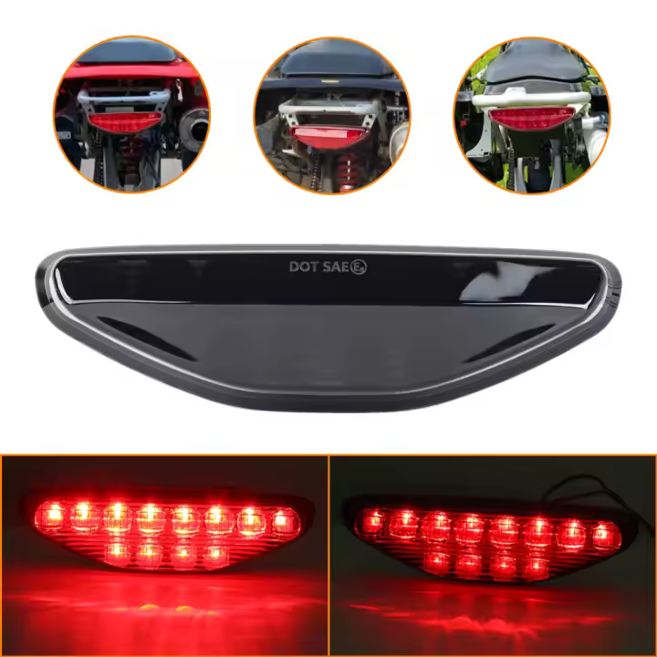 Luz De Freno Trasera LED Roja Para ATV Honda TRX 450R Pieza De Asamblea Luz De Estacionamiento Para Honda TRX 450 R ER 2006-2014 - 1