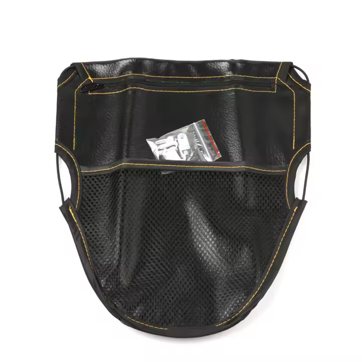 Bolsa De Asiento Para Motocicleta Almacenamiento Sótano Bolsa Herramienta Compatible Con Xmax PCX150 TMAX NMAX VESPA Forza 125 300 350 750 Material De Cuero - 1