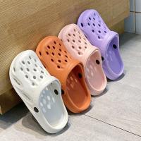 Sandalias De Moda Para Mujer Impermeables Zapatillas De Verano Exterior Plataforma Suave Suela Zapatos Para Jardín Interior Y Enfermería - details 0