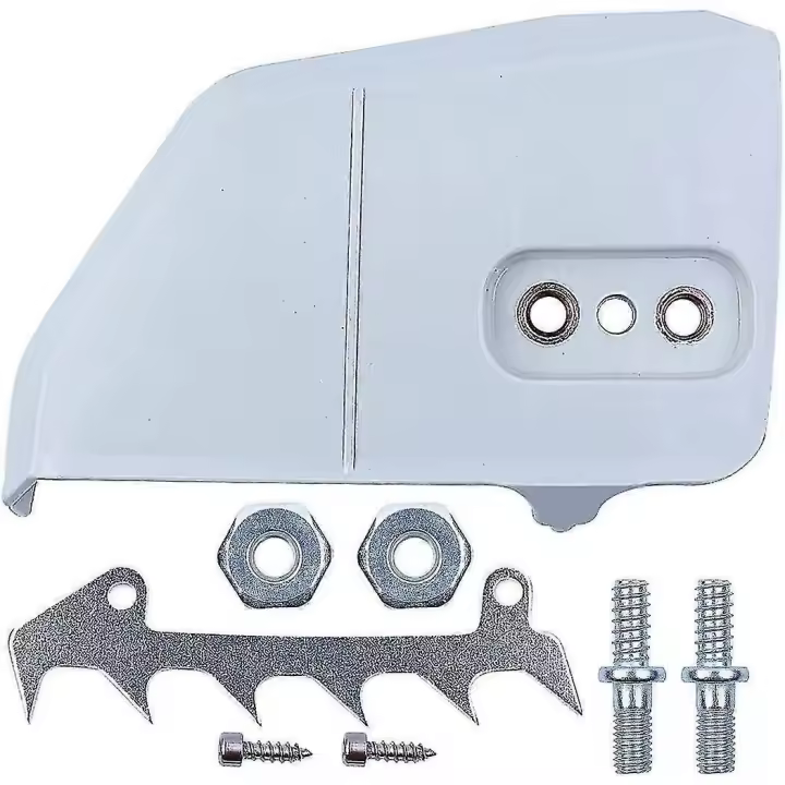 Chain Sprocket Cover + Chain Tensioner Tensioner + Stud Nuts + Bumper Tip For Stihl 017 018 021 023 025 Ms170 Ms180 Ms210 Ms230 Ms250 Chainsaw - 1