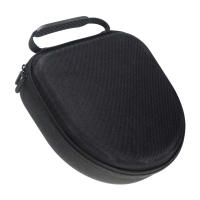 Estuche De Viaje Para Auriculares Con Bolsillo Malla Y Almacenamiento Portátil Estuche De Transporte Shockproof EVA Para Apple AirPods Max Compatible Con Auriculares De Computadora Y Teléfonos Móviles - details 9