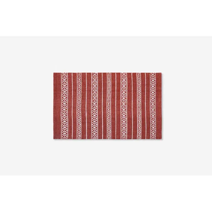 Linea Paralela  -  ALFOMBRA INTERIOR Y EXTERIOR ROJO CIRUE - 1