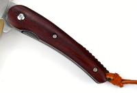 Cuchillo Plegable De Manija De Madera Portátil Para Exteriores Cuchillo Pequeño Hoja De Acero Inoxidable Fácil De Transportar - details 7
