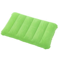 Almohada De Cuello Inflable Portátil Con Recubrimiento De Flocos Para Viajes De Negocios Y Camping Puede Ser Alimentado Y Almacenado Por Sí Mismo - details 7