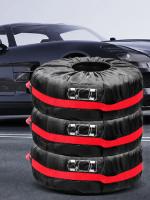 Cubierta Para Neumático De Reserva De Coche En Poliéster Bolsas De Almacenamiento Para Rueda Cubierta Antipolvo Protección Accesorios De Neumáticos - details 7