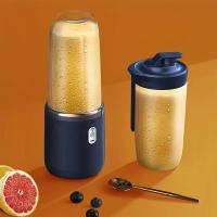 Extractor de Jugo USB Portátil.Recargable · 2 tazas incluidas · 6 cuchillas.Licuado rápido y silencioso · Tapa deportiva.Ideal para viajes, cocina y regalos. - details 0