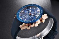 Reloj De Cuarzo Para Hombre BENYAR Lujo Casual Con Correa De Silicona Cronógrafo Militar Resistente Al Agua 30M Manos Luminosas Estilo Fashion & Casual - details 7