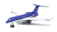 Modelo De Avión De Negocios Gulfstream G650 De Aleación 25.5CM Con Base De Exhibición Y Tres Luces ARJ21 Regalo Para Niños Juguetes De Metal Diecast Sin Batería - details 9