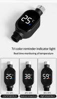 Termómetro De Ducha Inteligente Y Impermeable Con Pantalla De Temperatura Digital Para Grifo Medidor De Temperatura Del Agua Para Bebés - details 4