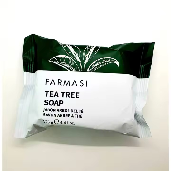 JABÓN DE ÁRBOL DE TÉ, LIMPIEZA PROFUNDA PIEL, PIEL GRASA Y MIXTA, PIEL ACNEICA, FARMASI - 1