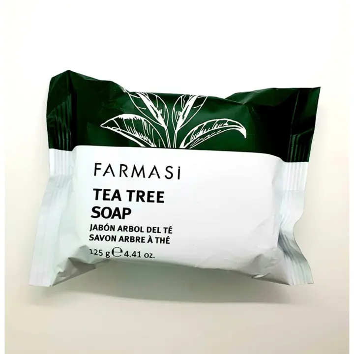 JABÓN DE ÁRBOL DE TÉ, LIMPIEZA PROFUNDA PIEL, PIEL GRASA Y MIXTA, PIEL ACNEICA, FARMASI - 1