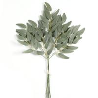 Arreglo De Hojas Verdes Artificiales Para Decoración De Hogar Y Bodas Adorno Para Ramo Novia Accesorio DIY De Jardín Y Habitaciones - details 8