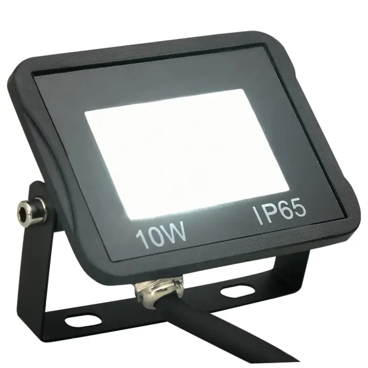 vidaXL Foco LED 10 W Cálido Lámpara de Jardín Luz Exterior Iluminación Color Blanco cálido,  Blanco frío, y mas - 1