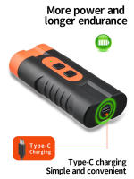 Dispositivo De Entrenamiento Para Perros 2025 Repelente Ultrasonido Dual Cabeza Recargable USB Alta Potencia Anti Ladrar conLinterna LED - details 6