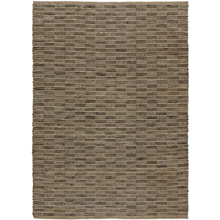ATTICGO Alfombra de Interior Estilo Liso en Marron - Poona 738 | 160X230, 120X170 cm - 1