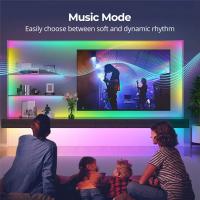 Tira De Luces LED Inteligente TUYA 20M 12LEDs/M RGBIC Smartlife Wifi Compatible Con Alexa Luz LED WS2812B Direccional Para El Dormitorio - details 3