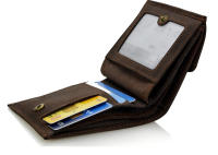 Cartera De Cuero Genuino Para Hombre Pequeña Y Delgada Con Bolsillo Monedas Portatarjetas Vintage Bolsa Para Dinero - details 9