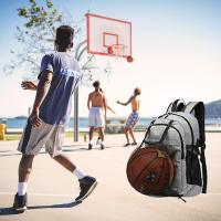 Mochara de Baloncesto with red para Pelotas, mochara para portátil de 15,6 pulgadas, mochila con Red para Pelotas, Bolsa de Baloncesto - details 3