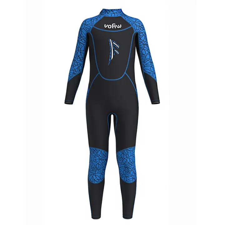 Wetsuit Para Niños Y Niñas 3mm Neopreno Completo Apta Para Agua Fría Natación Surf Natación Submarina Escuba Talla Verdadera - 1